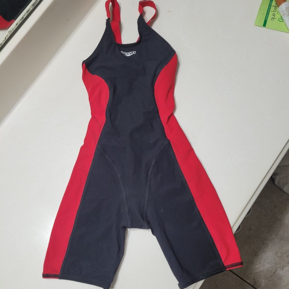 SPEEDO KNEESKIN/ TECH SUIT - Picture 1 of 6